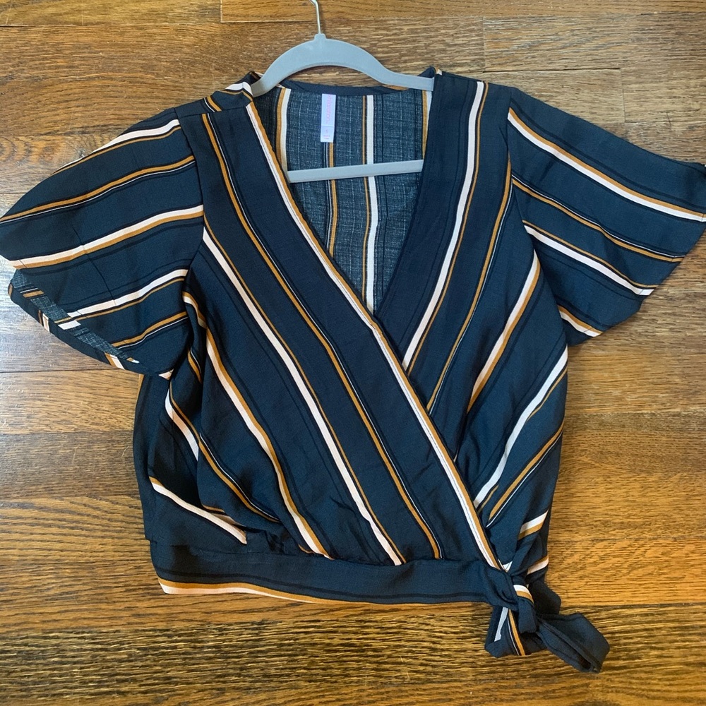 striped going out top